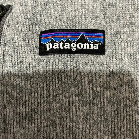 Patagonia Heather Gray Knit Vest - Picture 2 of 3